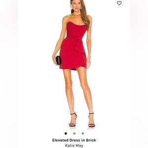 Elevated Dress in Brick